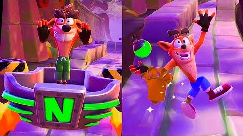 CRASH BANDICOOT ON THE RUN | NITRO FAKE CRASH #Boss fight