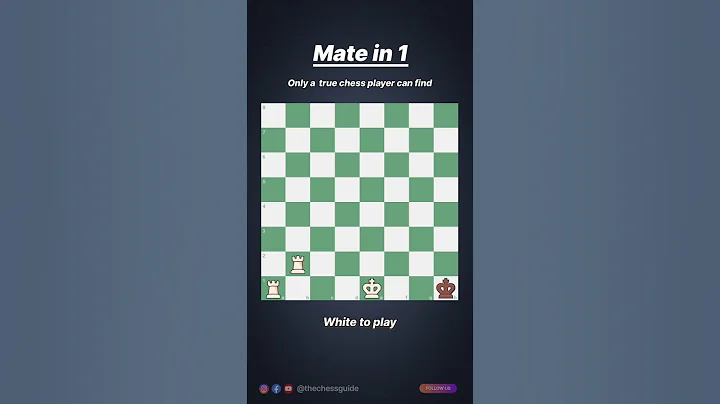 Checkmate in 1 move | Chess Puzzle