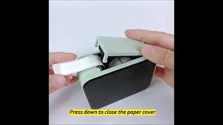 P15 Mini Label Printer – Wireless Thermal Label Maker for Home & Office