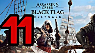 ASSASSIN'S CREED BLACK FLAG RESYNCED (walktrough gameplay ps5 ita -EP11) GLI ASSASSINI