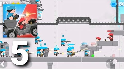 Clone Armies - Gameplay Walkthrough STRIKER Tutorial Part 5  (ios Android)