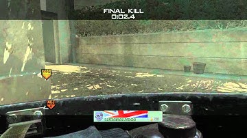 lucasalvimm - MW3 180º throwing knife final kill