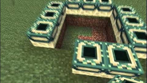 How to Make an End Portal in Minecraft Xbox 360 Edition