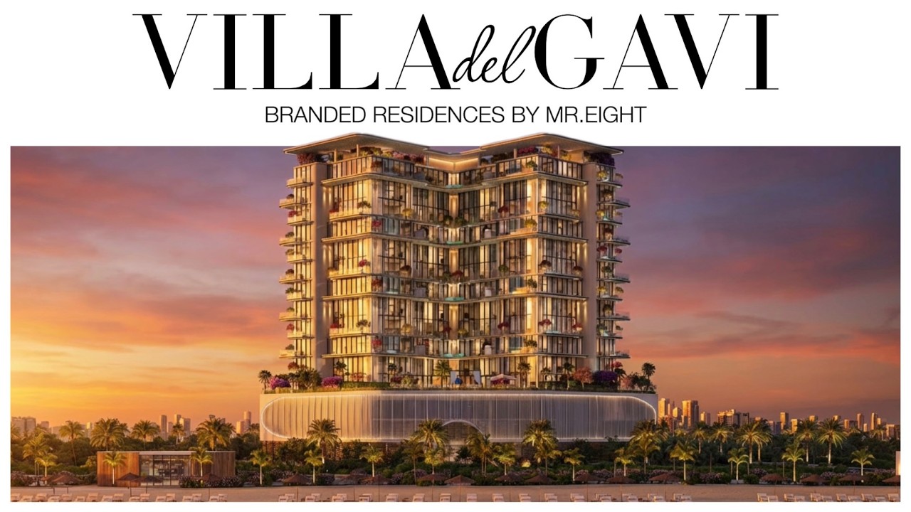MINDFUL LUXURY ON DUBAI ISLANDS IN VILLA DEL GAVI | MR.EIGHT DEVELOPMENT