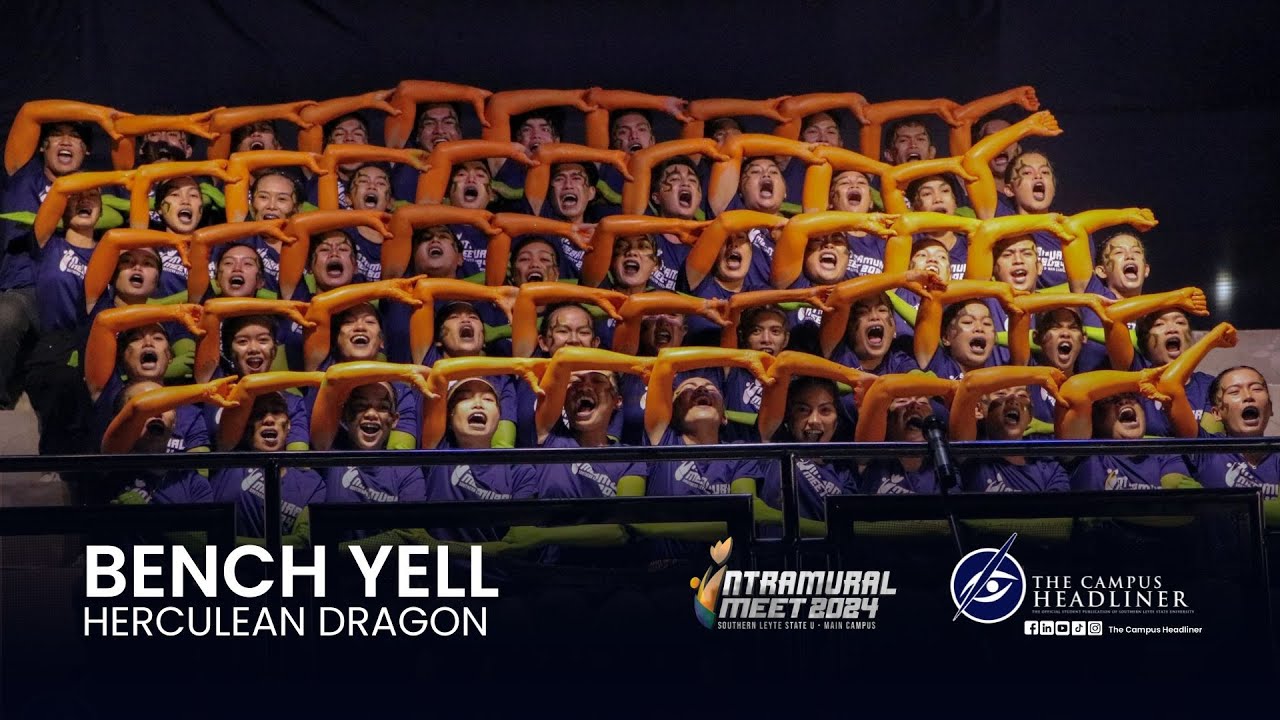 Herculean Dragon’s winning performance in Bench Yell competition during the Intramural Meet 2024