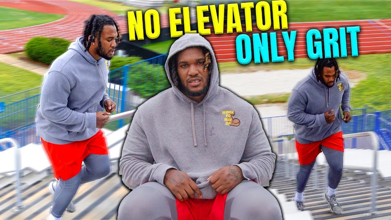STADIUM STAIRS GRIND | Climbing Pressure (BIG GOD Led | Eclipsing the League) #ResilientRay