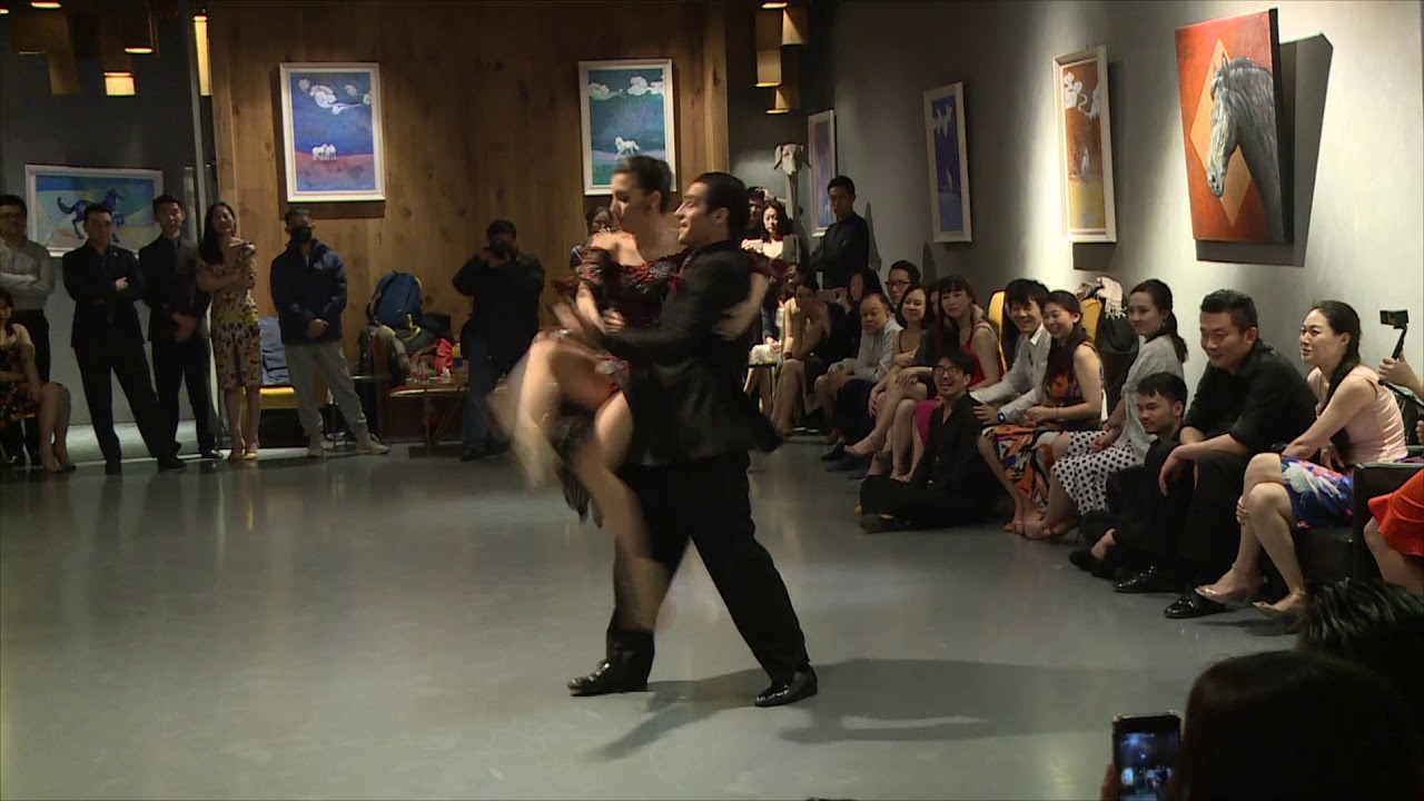 Juan Malizia y Manuela Rossi Beijing Grand Milonga 2018 03 17 show 03