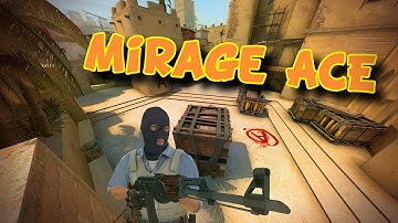 CS:GO - 1v5 Mirage ace!