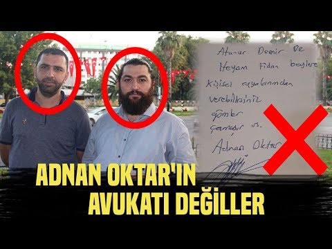 Adnan Oktar'a hukuk komplosu! Atanur Demir ve Heyam Fidan Adnan Oktar'ın avukatları değil