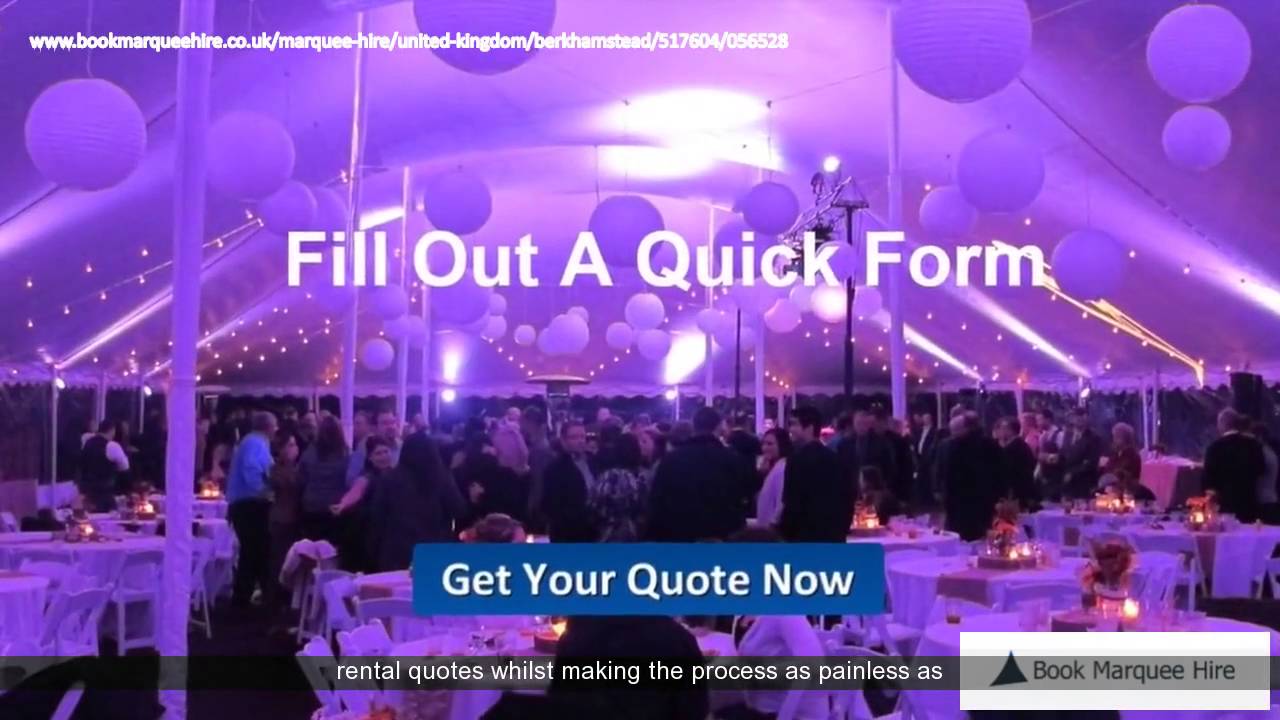Marquee Hire Quotes Berkhamstead