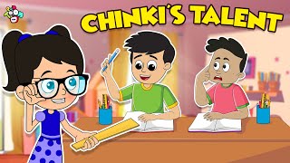 Chinki's Talent | New Talent | Animated Stories | English Cartoon | Moral Stories | PunToon Kids