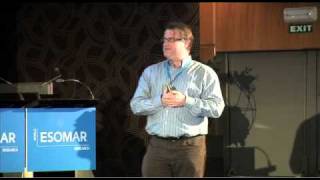 Alex Batchelor and Federico Trovato @ ESOMAR Innovation, in Barcelona