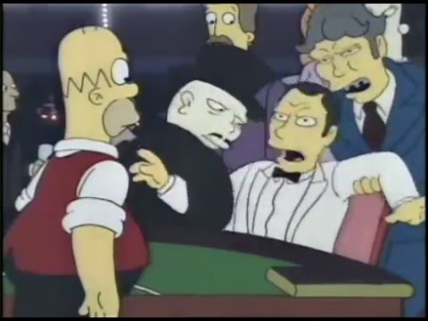 I Ll Take A Hit Dealer The Simpsons 