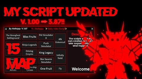 I HAVE UPTADE MY SCRIPT | 15 map +3 script universal | @AleXsjsju