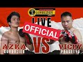 LIVE AZKA CORBUZIER VS VICKY PRASETYO BOXING