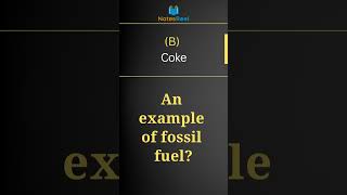 Which Of The Following Is An Example Of Fossil Fuel?