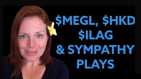 $MEGL, $HKD, $ILAG Sympathy Plays