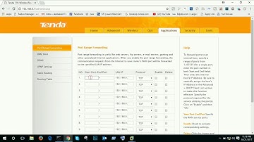 HOW TO PORT FORWARD ON TENDA ROUTER | TENDA WIFI ROUTER PORT FORWARD ---AKASH