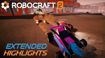 Robocraft 2 Extended Highlights - Formula Dart: Origins
