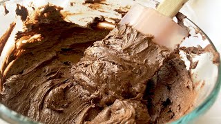 SUGAR FREE 3 Ingredient Chocolate Frosting | 3 Ingredient Keto Chocolate Frosting | Keto Frosting