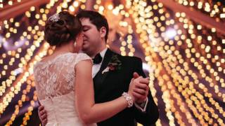 tent string lights clear weddings