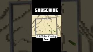 Desert to Plains – Minecraft Biome Transformation!