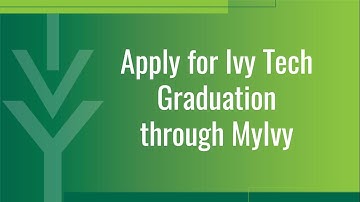 MyIvy Guide: Apply to Graduate with Ivy Tech