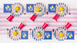 Lemon Summer Sweetness for Your Table I Bonjour Fete
