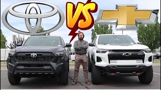 2024 Tacoma TRD Off-Road vs 2024 Colorado ZR2: How Are These The Same Price?!?