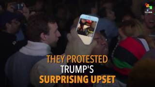 Anti-Trump Protests Spread Across The U.S.