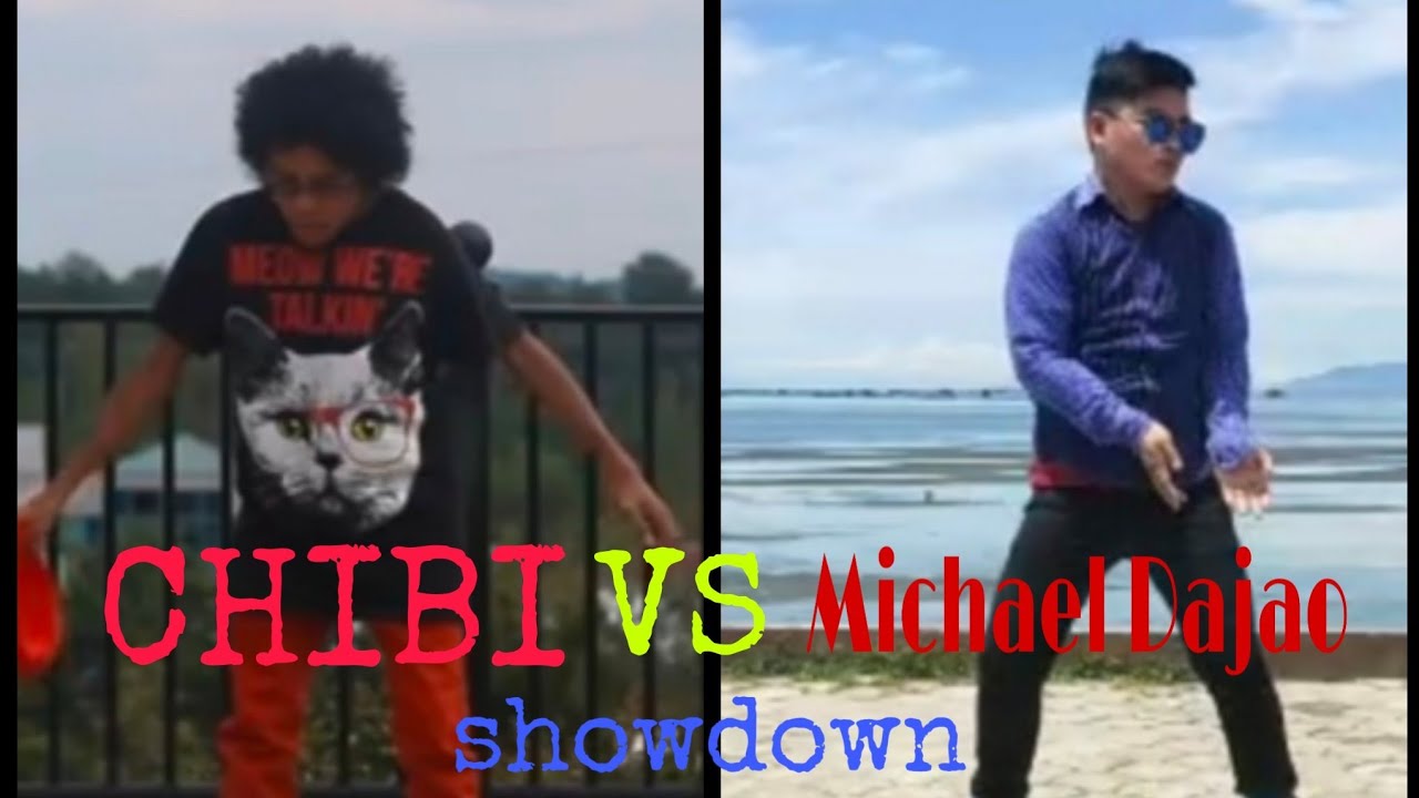 CHIBI VS Michael Dajao|showdown|Dubstep isolation dance
