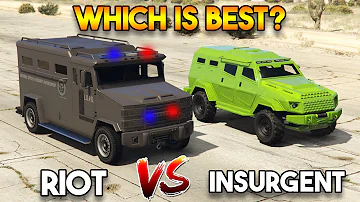 GTA 5 ONLINE : RIOT VS INSURGENT (WHICH IS BEST?)