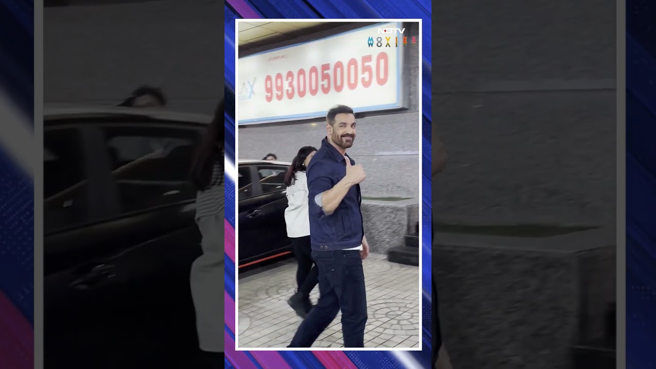 John Abraham Checked Into A Theatre Like This