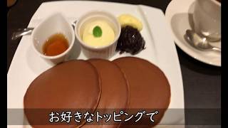 日本橋にあるカステラで有名な文明堂のカフェで、焼立て“三笠”パンケーキ Tokyo Sweets Cafe