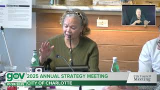 City of Charlotte Annual Strategy Session Day 2 - January 28, 2025