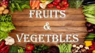 Fruits and Vegetables | PowerPoint Presentation | Hishali Creations