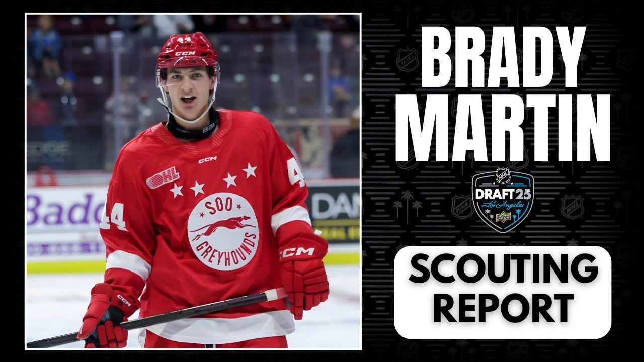 BRADY MARTIN – A Nightmare to Play Against | 2025 NHL Draft Highlights & Scouting Report
