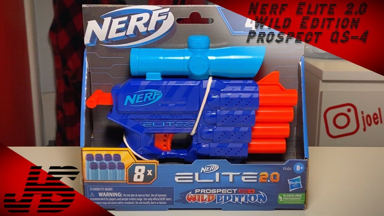 Nerf Elite 2.0 Prospect QS 4 Blue