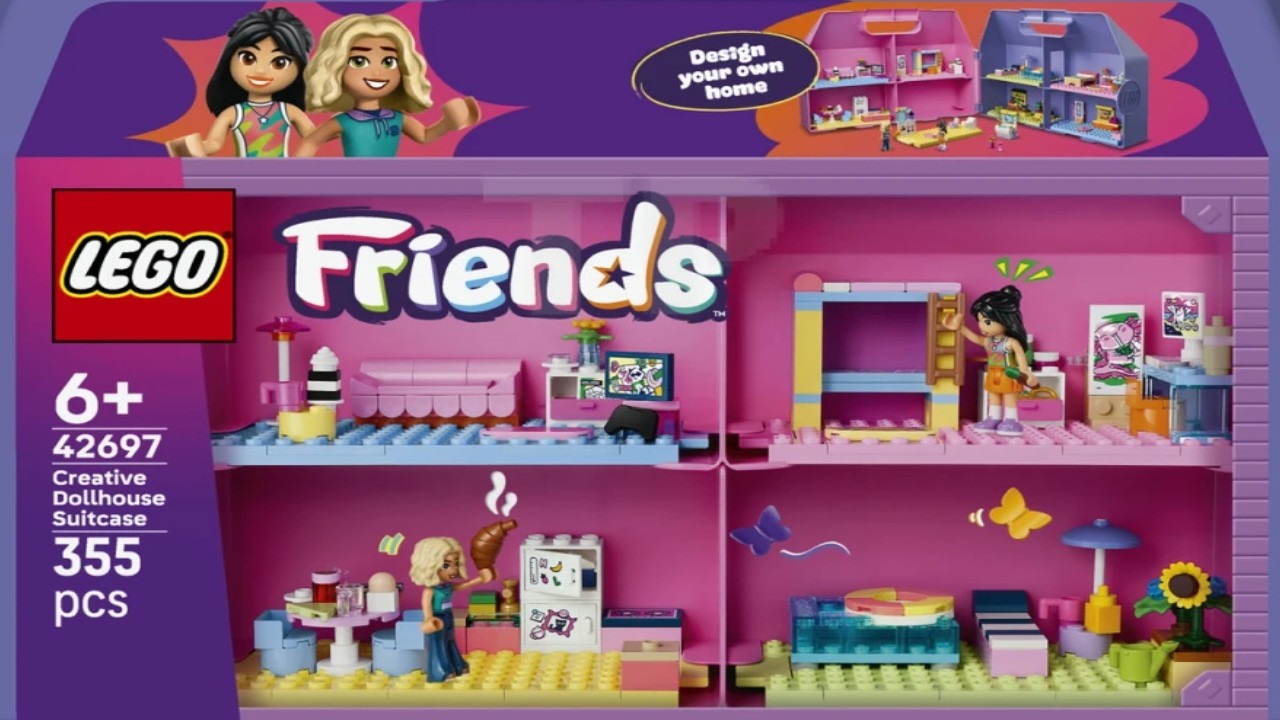 Friends - Creative Dollhouse Suitcase LEGO instructions