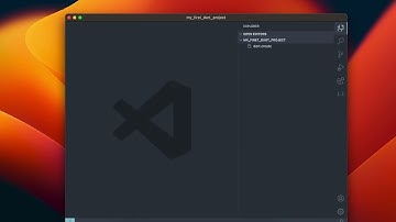 How to create Dart project using Vs code