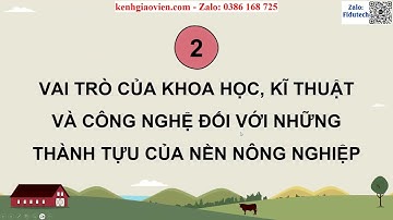 Giáo án PowerPoint Chủ đề 1 Mô hình nông nghiệp ... | GA điện tử Công nghệ 9 NN 4.0 chân trời