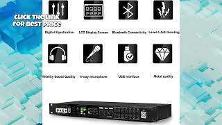 KTV Pre-Effector Audio Processor Review: Digital Sound System Effector for Wedding Karaoke, Singing