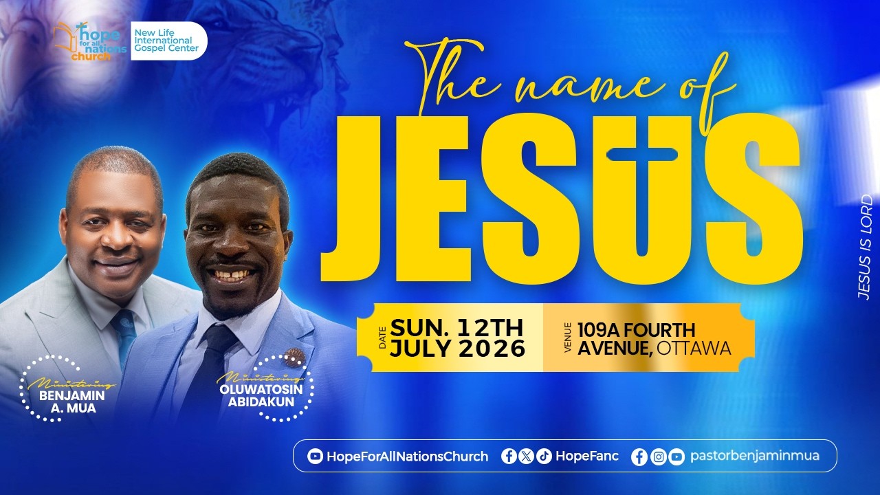 The Name of Jesus - Oluwatosin Abidakun - July 12, 2026