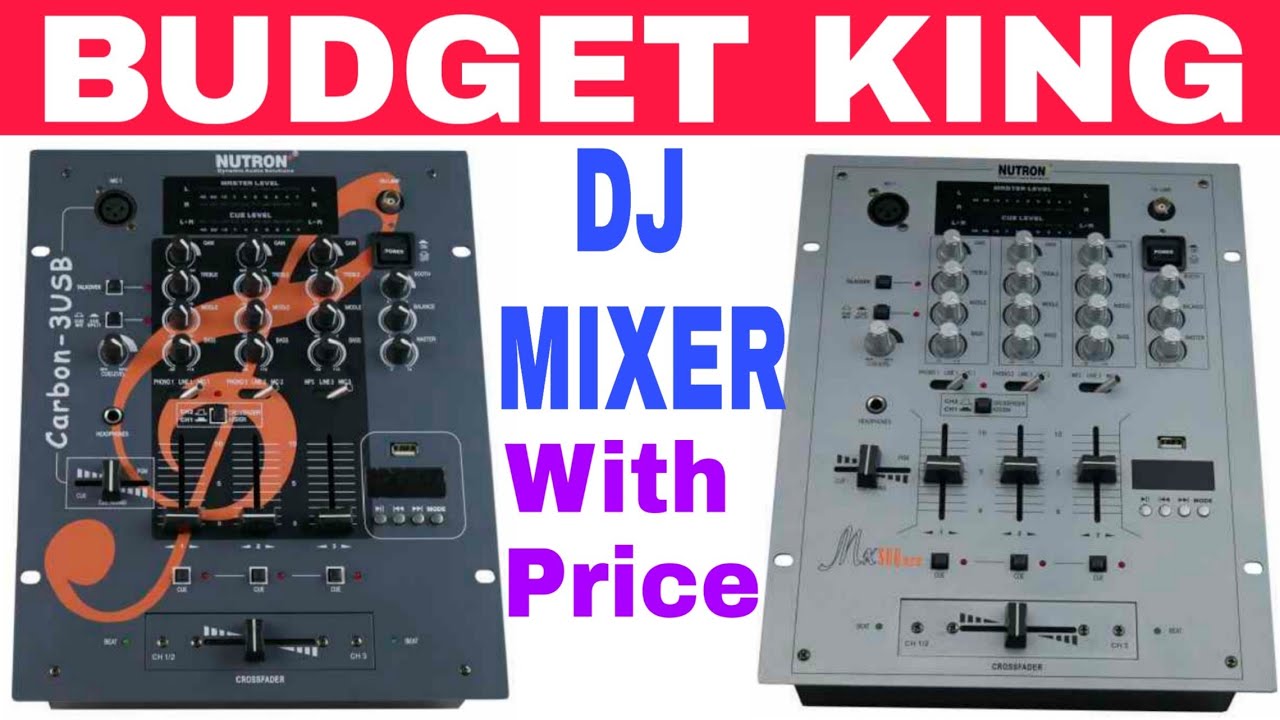 DJ MIXER FULL TESTING OR PRICE YouTube