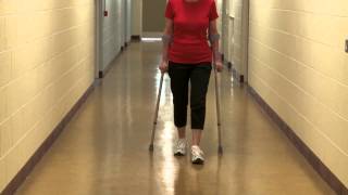 Crutch Walking - Partial Weight Bearing