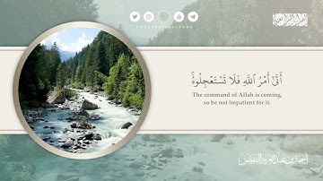 سورة النحل || القارئ أحمد النفيس