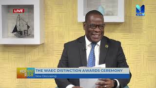 Discussing THE WAEC DISTINCTION AWARDS CEREMONY with JOHN KAPI | #MorningRush