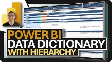Generate a DATA DICTIONARY in Power BI with HIERARCHY!!!