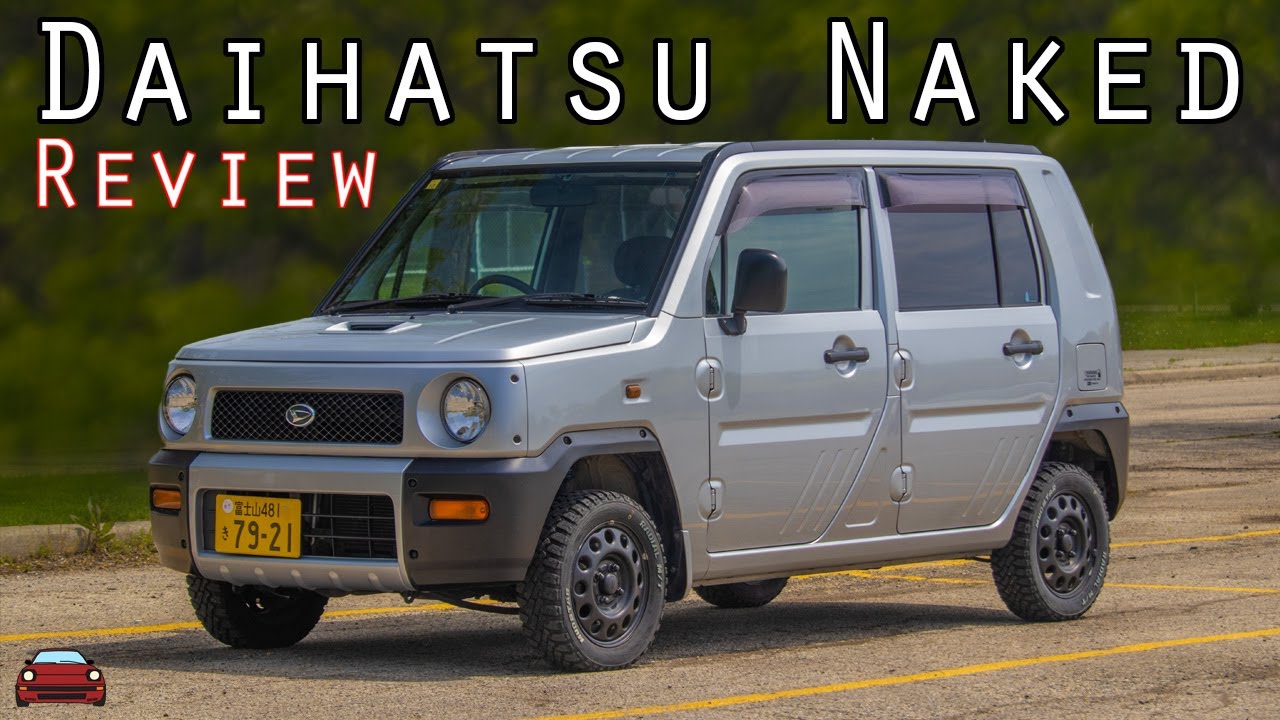 2000 Daihatsu Naked Review - A Basic Kei Car That Looks Tough 