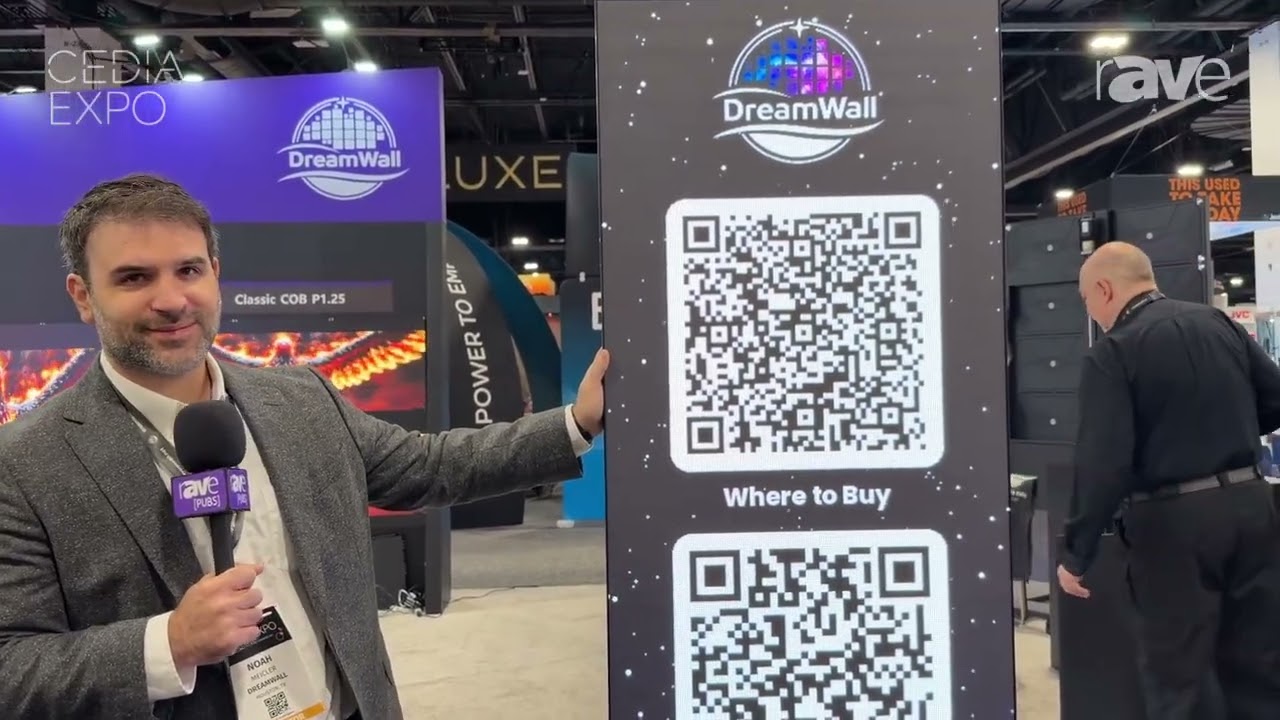 CEDIA Expo 2026: DreamWall Unveils Accessories Including COB Poster, GOB Counter and Monarch Display